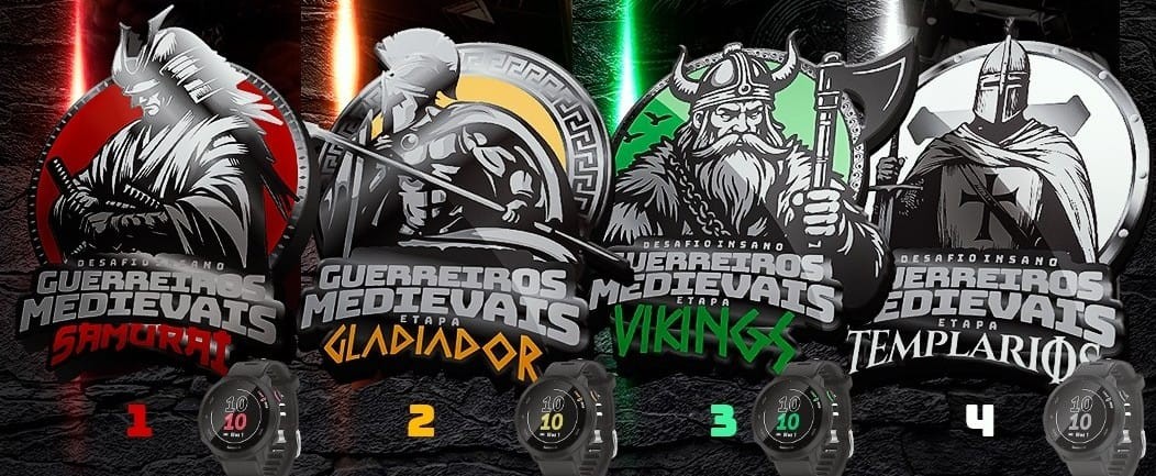 DESAFIO GUERREIROS MEDIEVAIS - ETAPA VIKINGS