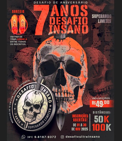 DESAFIO DE ANIVERSÁRIO - 7ANOS